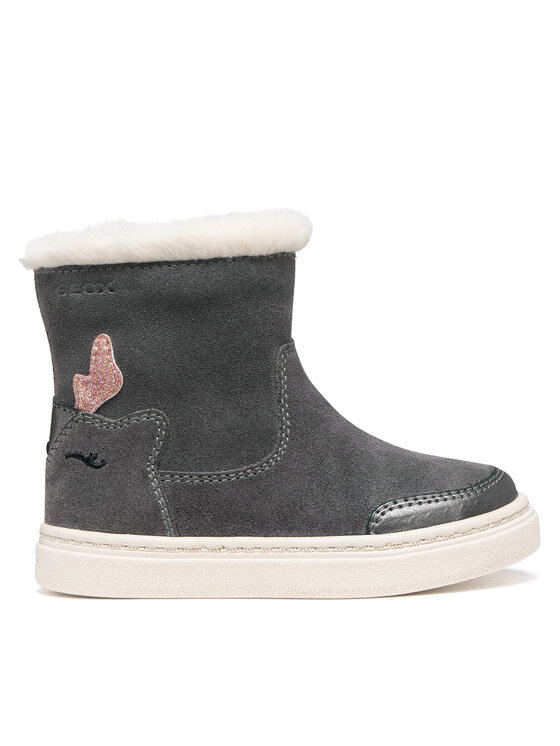 Geox Geox Stiefel B Nashik Girl B663HA 022NF C9002 M Dunkelgrau