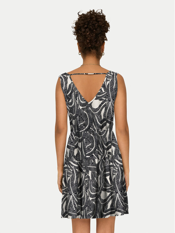 ONLY ONLY Sommerkleid Nova 15323197 Grau Regular Fit