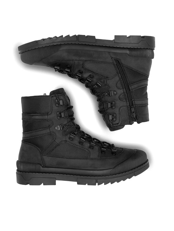 Badura Badura Schnürschuhe MUSK-04 MI08 Schwarz