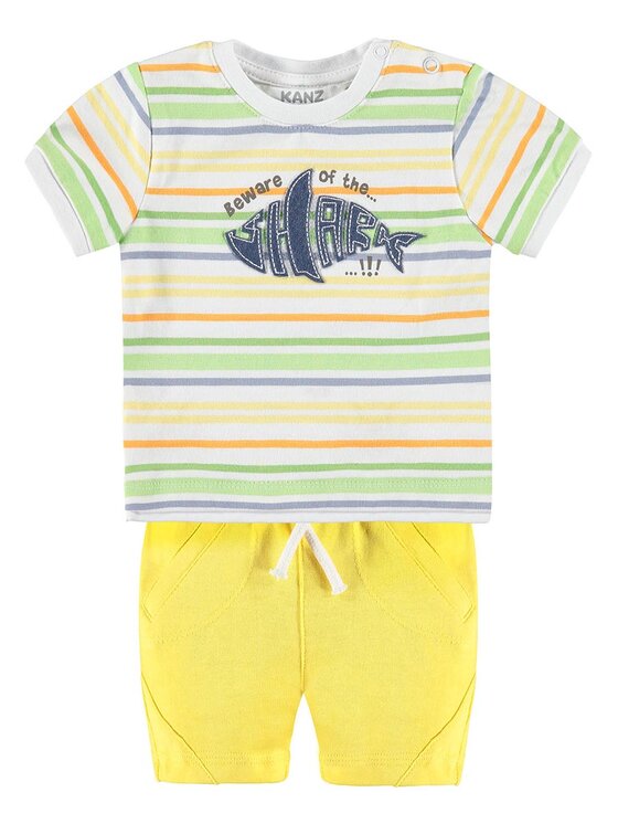 Kanz Kanz Komplet dziecięcy 1632605-0001 Szary Basic Fit