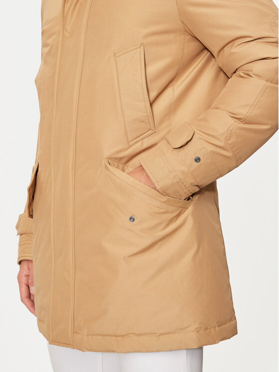 Woolrich Woolrich Kurtka puchowa CFWOOU0487MRUT0001 Beżowy Regular Fit