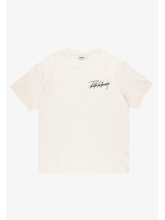 PROSTO. PROSTO. T-Shirt Club Biały Oversize