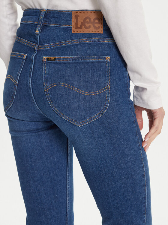 Lee Lee Džinsi Breese 112341971 Zils Bootcut Fit