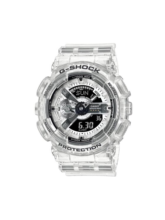G-Shock Ročna ura GA-114RX-7AER Transparentna