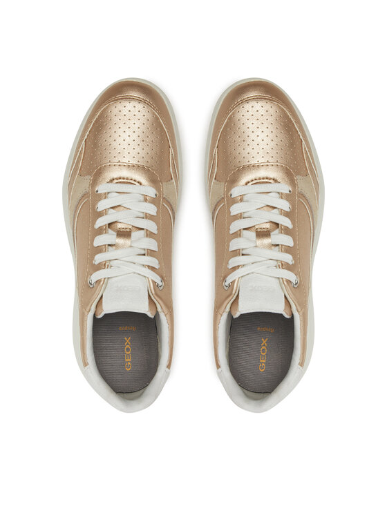 Geox Geox Sneakersy Plummery D55YNB 0AJ22 C2LH6 Beżowy