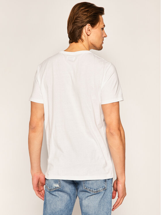 Wrangler Wrangler T-shirt Good Times W7F8FK989 112131814 Bianco Regular Fit