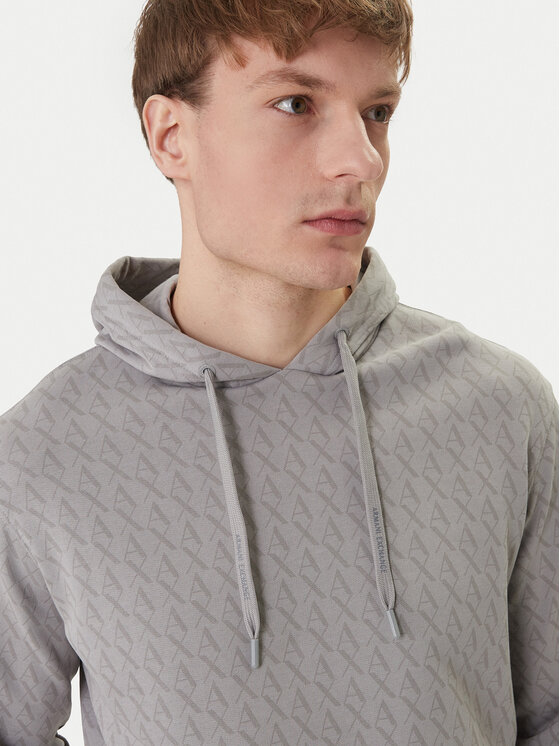 Armani Exchange Armani Exchange Світшот XM001225 AF11847 M8315 Сірий Relaxed Fit