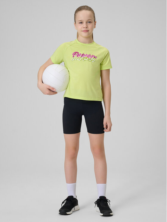 4F 4F Koszulka techniczna JOY MOTION Zielony Regular Fit