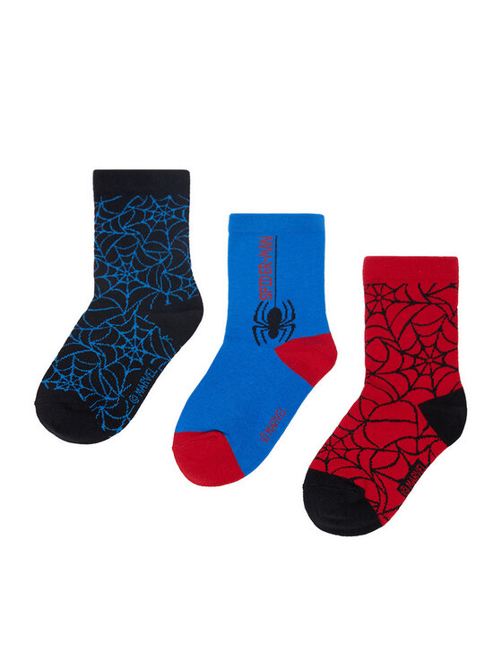 Spiderman Ultimate Spiderman Ultimate Довгі шкарпетки CEO-ACCCS-AW26-225SPRMV(3-PACK) Кольоровий