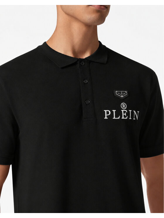 PHILIPP PLEIN PHILIPP PLEIN Polokošile 31624 Černá Slim Fit