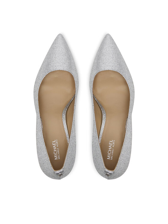 MICHAEL Michael Kors MICHAEL Michael Kors Lodičky Alina 40S5HNMP1M Strieborná
