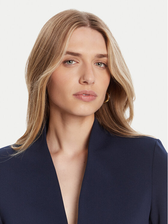 Rinascimento Rinascimento Suknjič CFC0126214003 Mornarsko modra Slim Fit
