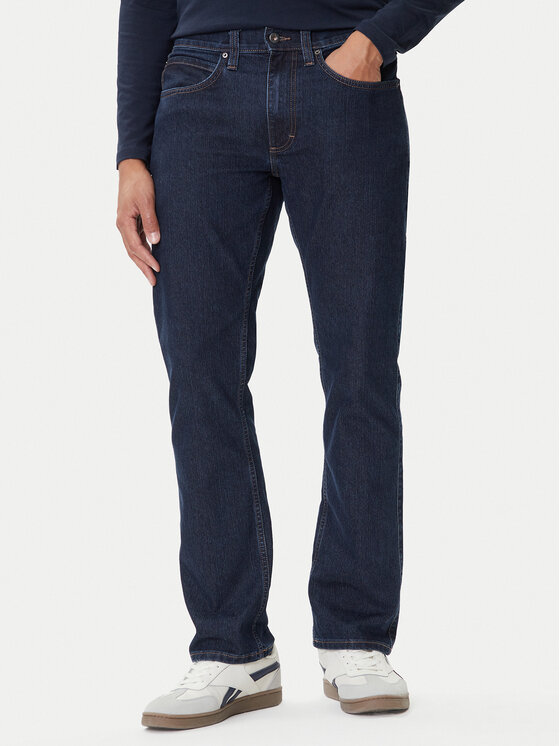 Mustang Mustang Jeans hlače Tramper 1016838 Mornarsko modra Straight Fit