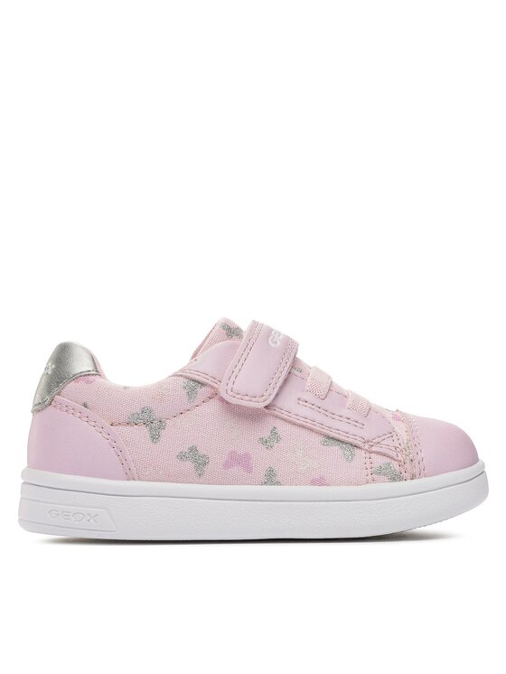 Geox Bébé Fille B Djrock Girl A Sneakers - Baskets Respirantes Légères Avec Animaux