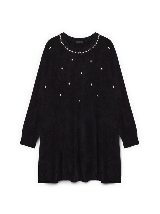 Fiorella Rubino Fiorella Rubino Maglione M090L008363N033 Nero Regular Fit