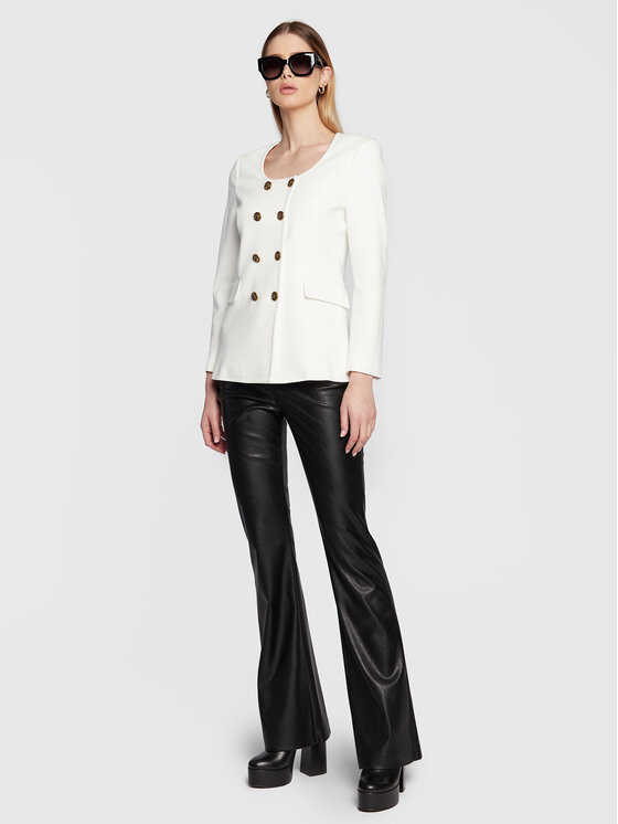 PINKO Pinko Сако Eugenia 1G1890 1739 Бял Regular Fit
