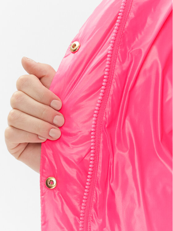 Elisabetta Franchi Elisabetta Franchi Átmeneti kabát PI-55D-36E2-V490 Rózsaszín Cropped Fit