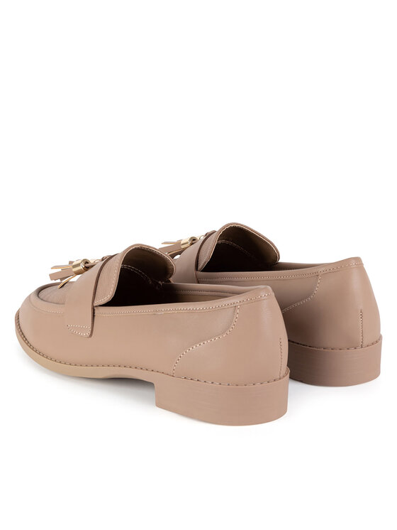 JENNY JENNY Mokasyny CD24019-1 Beżowy
