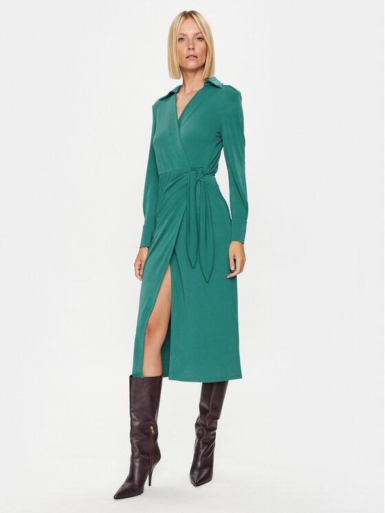 Marella Rochie de zi Pier 2336260637200 Verde Regular Fit