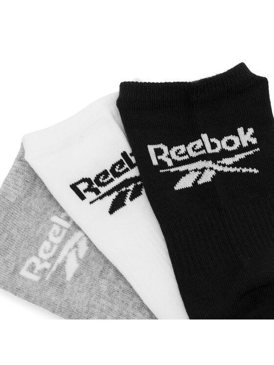Reebok Reebok Set di 3 paia di calzini corti unisex R0353-SS24 (3-pack) Multicolore