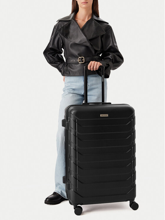 GINO ROSSI GINO ROSSI Μεγάλη Βαλίτσα CEO-GIN-L-001-05-BLACK Μαύρο