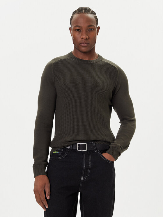 JOOP! Jeans JOOP! Jeans Svetr 15 JJK-11Olivier 30047100 Zelená Modern Fit