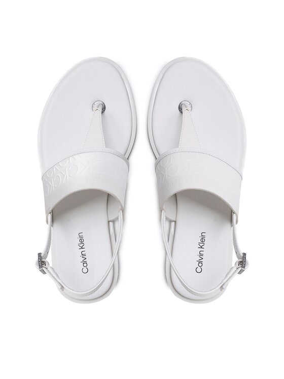 Calvin Klein Calvin Klein Sandalen Almond Tp Sandal HW0HW01536 Écru