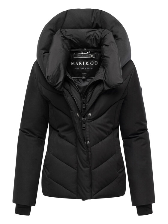 Marikoo Marikoo Kurtka zimowa Nadiraa Czarny Regular Fit