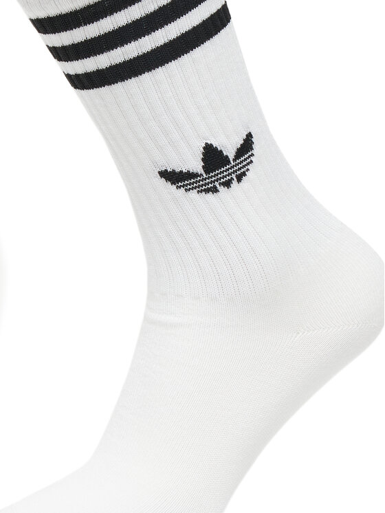 adidas adidas Set od 3 para unisex visokih čarapa 3-Stripes High JV7418 Šarena