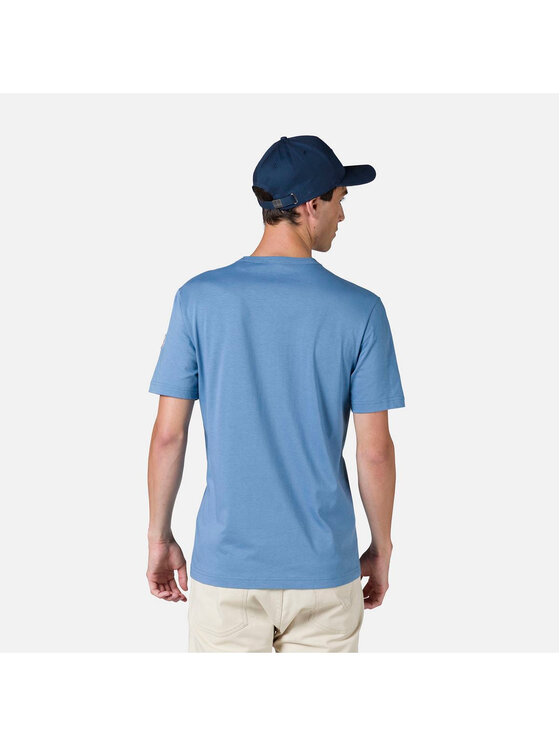 Rossignol Rossignol T-Shirt Rossi Tee Ss Niebieski Regular Fit