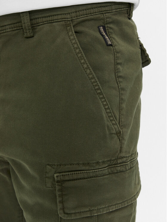 Napapijri Napapijri Stoffhose Yasuni NP0A4H1G Grün Regular Fit