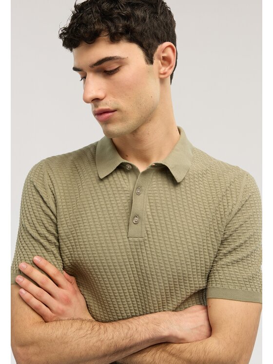 Trussardi Trussardi Sweter M0558000060N014 Zielony Regular Fit