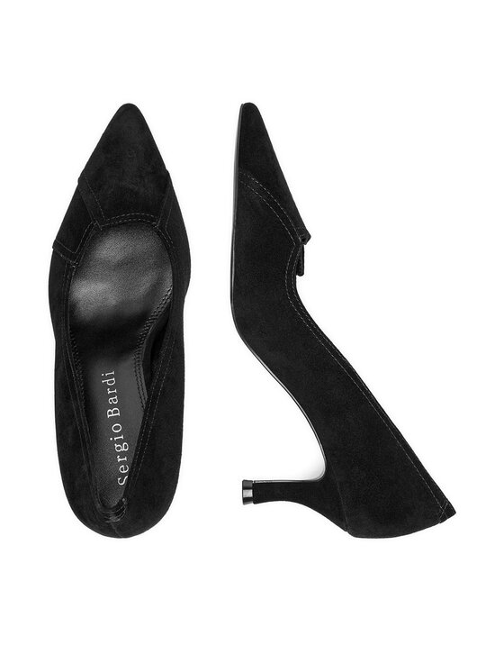 Sergio Bardi Sergio Bardi Pantofi cu toc subțire WFA2532-8Z-SB Negru