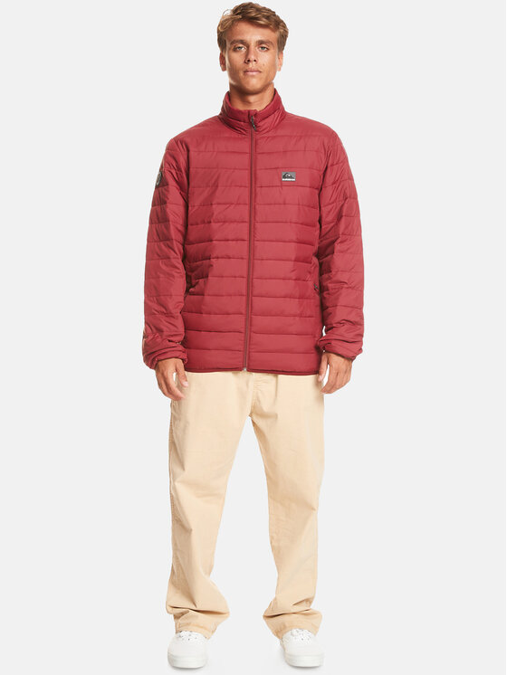 Quiksilver Quiksilver Prechodná bunda Scaly Fz Jckt EQYJK04007 Červená Regular Fit
