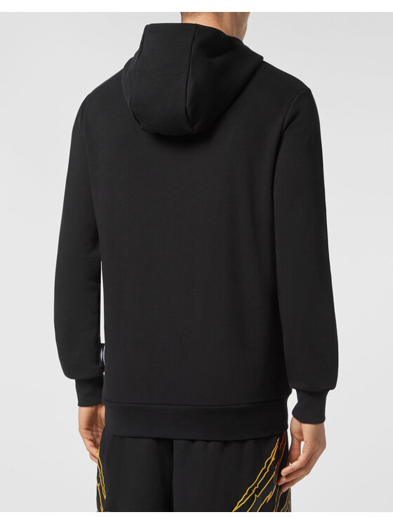 Plein Sport Plein Sport Bluza 14513 Czarny Regular Fit