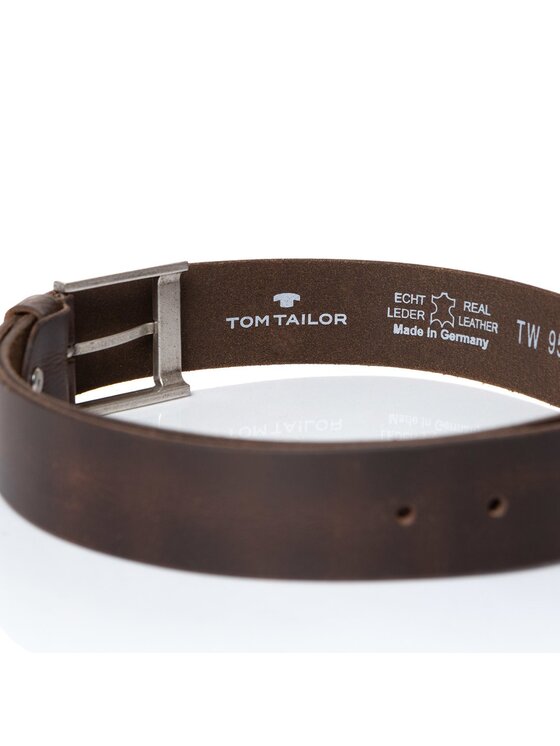 Tom Tailor Tom Tailor Cintura da uomo SOPO-TT294 Marrone