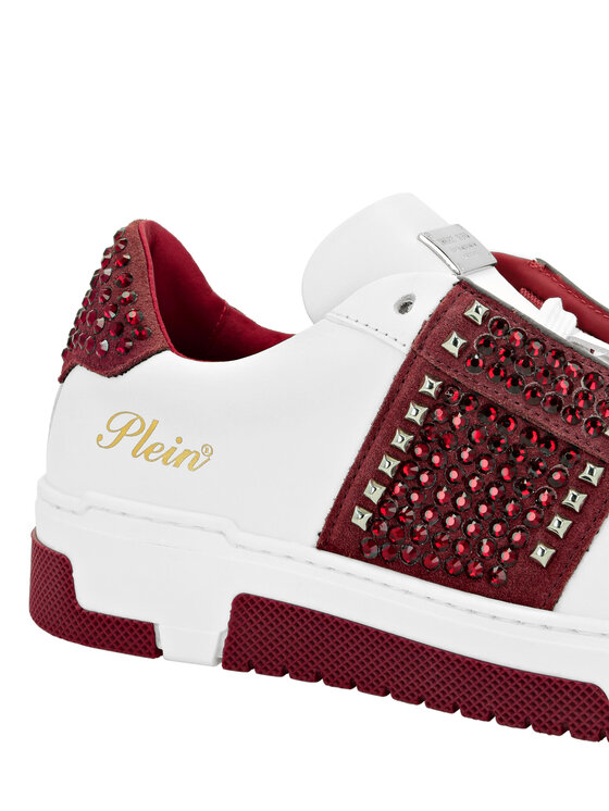 PHILIPP PLEIN PHILIPP PLEIN Sneakersy 27433 Bordowy