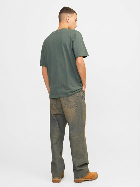 Jack & Jones Jack & Jones T-Shirt Lafayette 12250435 Zielony Standard Fit