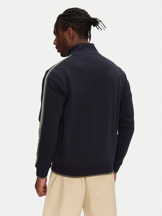 La Martina La Martina Sweatshirt Azelio MAFE01 FP571 Dunkelblau Regular Fit