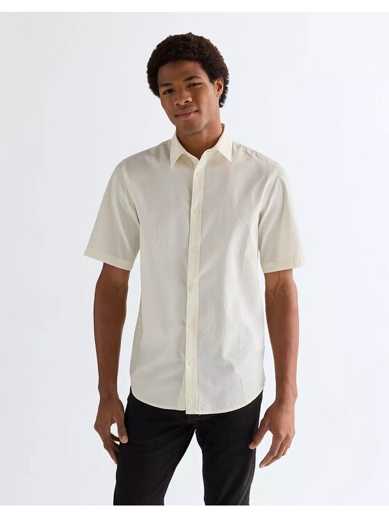 Wrangler Wrangler Koszula SS SHIRT Biały Regular Fit