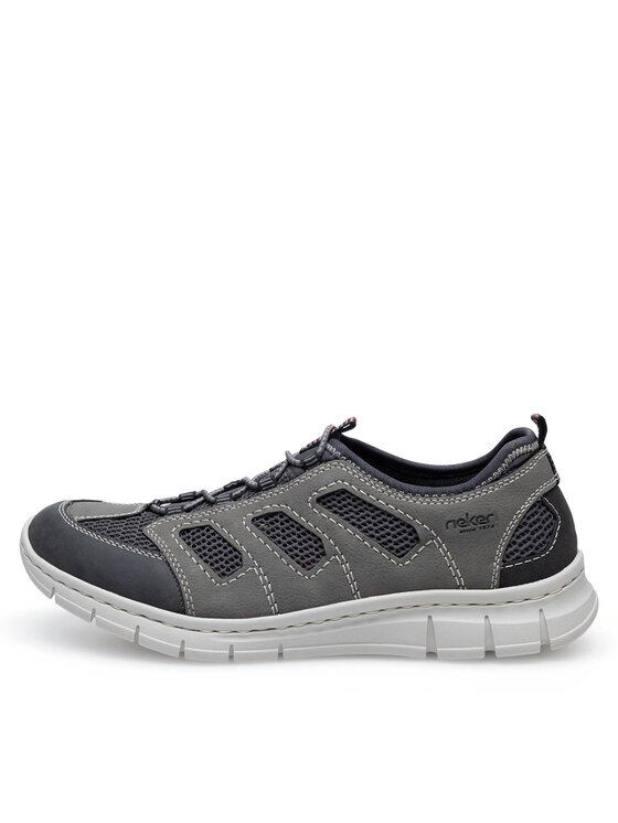 Rieker Rieker Halbschuhe B7762-45 Grau
