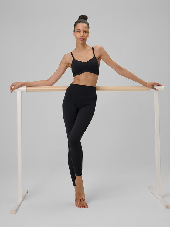 4F 4F Biustonosz sportowy YOGA Czarny