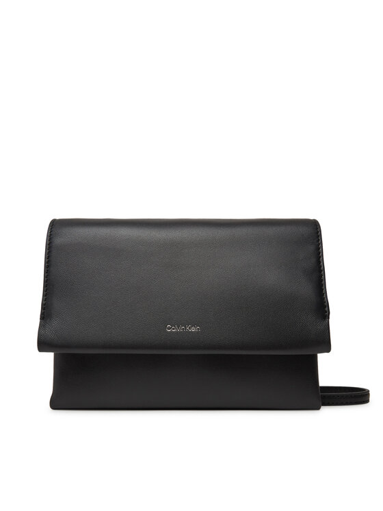 Calvin Klein Torebka Ck Narrate Leather Mini Bag K60K613005 Czarny