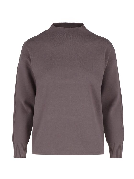 Volcano Volcano Sweter S-SARA Fioletowy Regular Fit