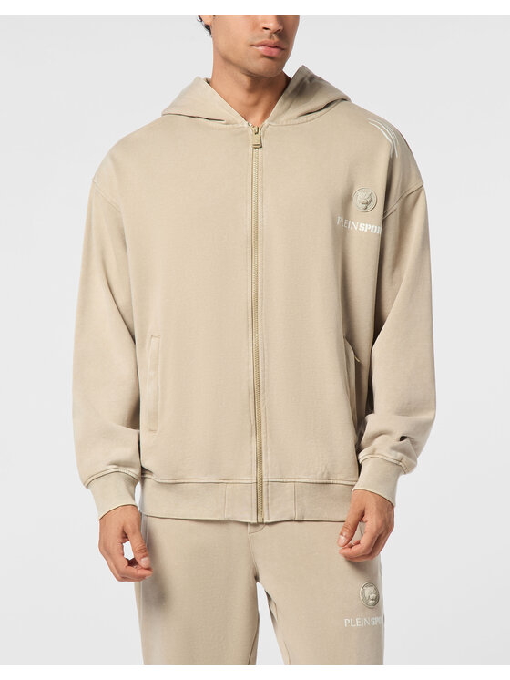 Plein Sport Plein Sport Felpa 27915 Beige Regular Fit