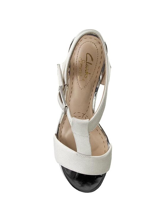 Clarks smart deva white hot sale