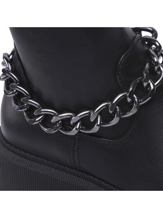 DeeZee DeeZee Stivali sopra il ginocchio H13073A-5 Nero