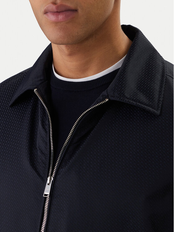 BOSS BOSS Bunda pro přechodné období H-Crestell 50553641 Tmavomodrá Regular Fit