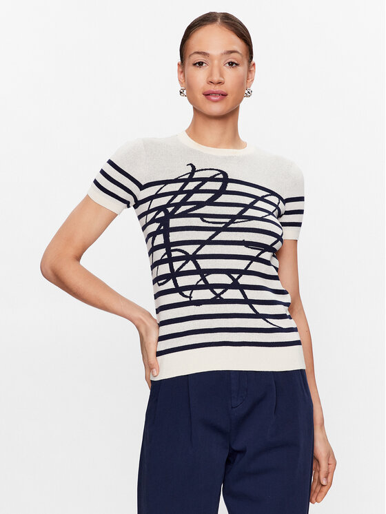 Lauren Ralph Lauren Bluză 200910446001 Écru Regular Fit