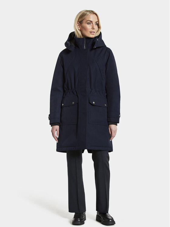Didriksons Didriksons Parka Lene 504261 Sötétkék Relaxed Fit
